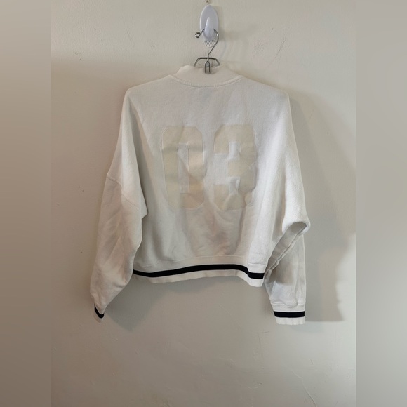 ADIDAS - Women’s Crop Sweater with Side Zipper - Small - Picture 11 of 16